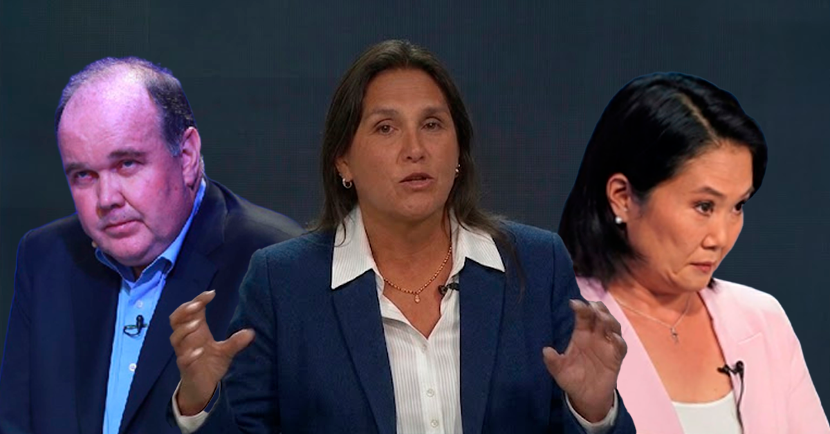 Marisol Pérez Tello enfrenta a Keiko Fujimori y López Aliaga con 