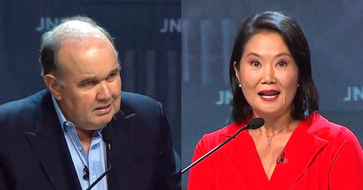 Keiko Fujimori a Rafael López Aliaga: 