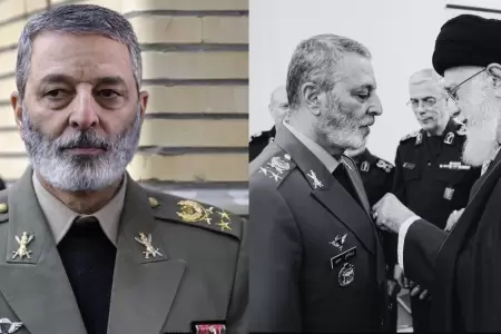 Ir�n confirm� la muerte de su jefe de Fuerzas armadas y ministro de Defensa tras