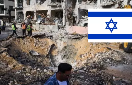 Misil bal�stico iran� impact� en Jerusal�n, Israel, dejando al menos ocho muerto