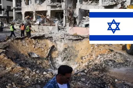 Misil bal�stico iran� impact� en Jerusal�n, Israel, dejando al menos ocho muerto