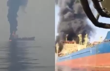 Ir�n ataca petrolero en estrecho de Ormuz