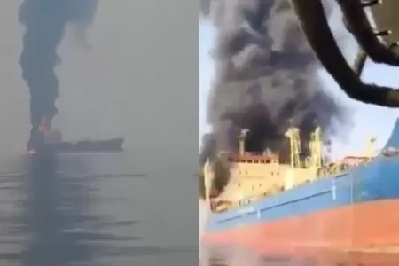 Ir�n ataca petrolero en estrecho de Ormuz