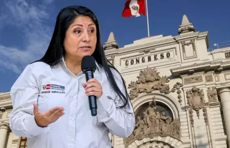 Denisse Miralles conf�a en que Congreso dar� voto de confianza a su Gabinete.