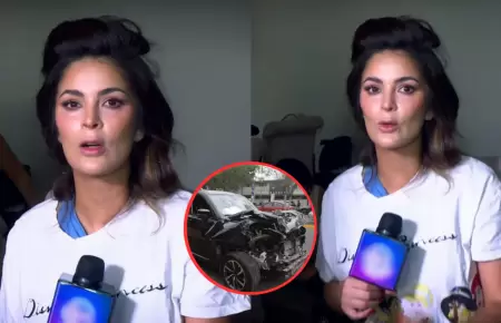 Laura Spoya rechaza investigaci�n tras accidente