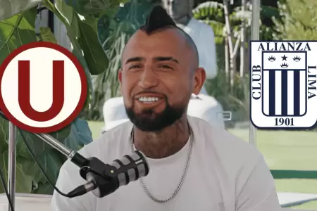 Arturo Vidal sorprende confesando en qu� equipo peruano anhel� jugar
