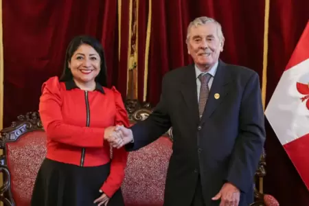 Premier Miralles se reuni� con Fernando Rospigliosi