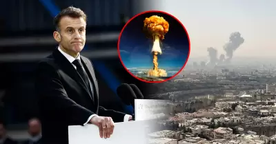 Macron afirma no dudar en usar recursos nucleares de ser necesario.