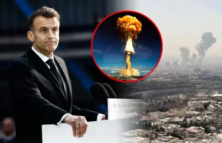Macron afirma no dudar en usar recursos nucleares de ser necesario.