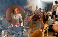 "Estoy bajo tierra": Influencer peruana en Israel muestra c�mo luce un refugio antimisiles