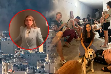Influencer explic� c�mo se vive bajo un b�nker antimisiles en Israel