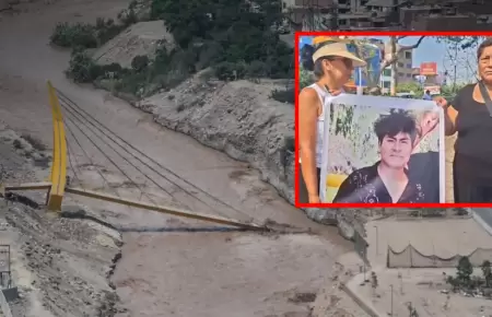 Joven cae en caudal del r�o R�mac