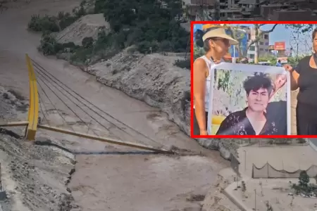 Joven cae en caudal del r�o R�mac