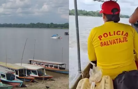 Menor fallecida y otra desaparecida en Ucayali