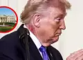 �Qu� significa la mancha roja en el cuello de Donald Trump?: La Casa Blanca declara al respecto