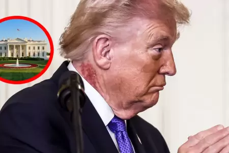 Imagen difundida en redes sociales muestra al presidente de Estados Unidos con u