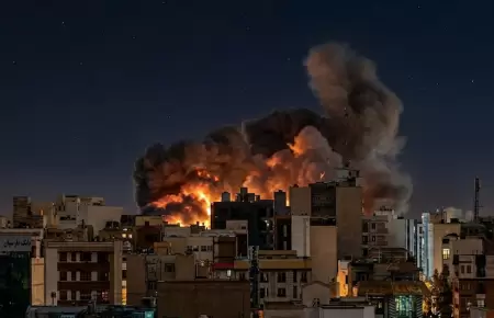 Vista general del complejo diplom�tico estadounidense en la capital saud�, donde