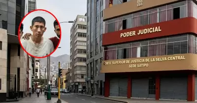 El Juzgado de Satipo orden� 18 meses de prisi�n preventiva contra los presuntos