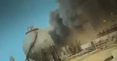 Ir�n bombarde� una refiner�a