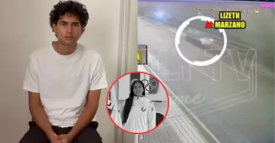 Revelan nuevo video del atropello de Adri�n Villar a Lizeth Marzano
