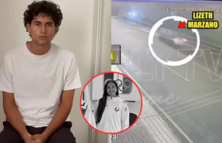 Revelan nuevo video del atropello de Adri�n Villar a Lizeth Marzano
