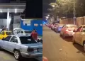 Villa El Salvador: Decenas de autos hacen largas colas en busca de GNV tras fuga en ducto de Camisea