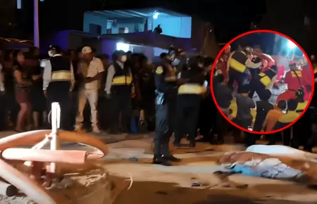 Dos trabajadores fallecieron dentro de buz�n de desag�e en Paita