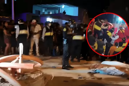 Dos trabajadores fallecieron dentro de buz�n de desag�e en Paita
