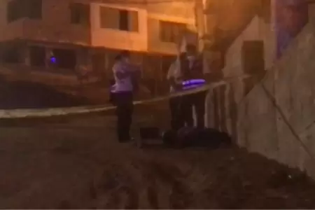 Asesinan a balazos a dos j�venes en Villa El Salvador