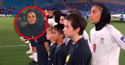 Seleccionadora se mostr� feliz por el gesto.