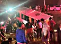 Accidente de autob�s en carretera: Reportan al menos un fallecido y m�s de 10 heridos