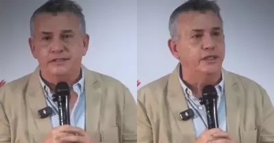 El discurso de Daniel Urresti