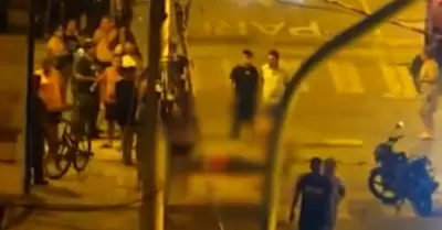 Un adulto y dos menores de edad fueron acribillados en el Callao.