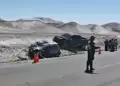 Arequipa: Choque frontal entre camioneta y auto deja un fallecido en la v�a a Cerro Verde