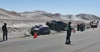 Choque frontal cobr� la vida de un conductor