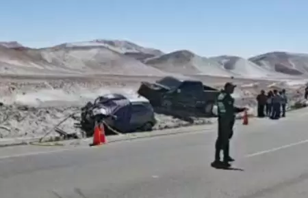 Choque frontal cobr� la vida de un conductor