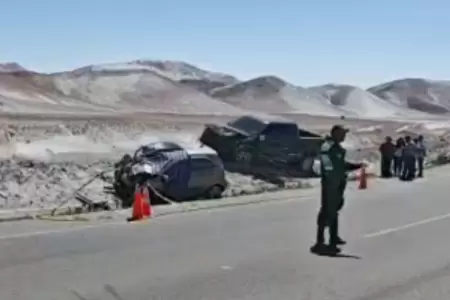 Choque frontal cobr� la vida de un conductor