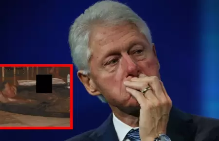 Bill Clinton da explicaciones sobre sus fotos en los archivos Epstein
