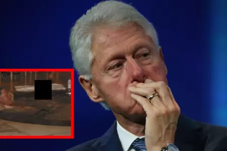 Bill Clinton da explicaciones sobre sus fotos en los archivos Epstein