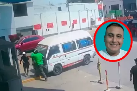 La gresca se desato frente a testigos y la policia aun busca al agresor que huyo