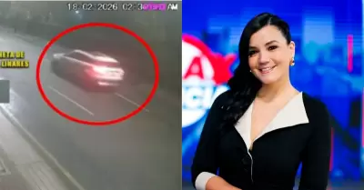 Marisel Linares visit� el lugar donde atropellaron a Lizeth Marzano