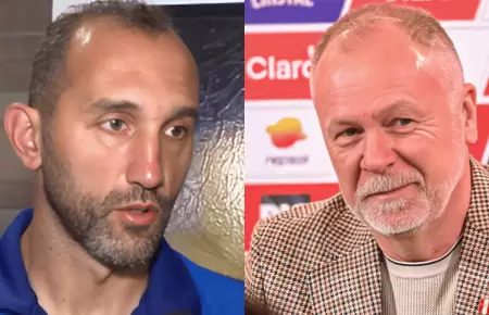 Hern�n Barcos dispuesto a apoyar Mano Menezes en la selecci�n peruana