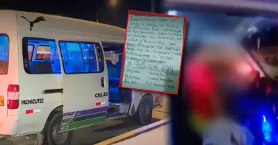 Sujetos en moto interceptaron unidas y dispararon al conductor.