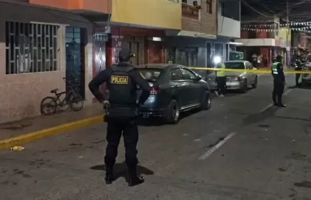 La vivienda atacada en la asociaci�n Se�or de los Milagros qued� con varios impa