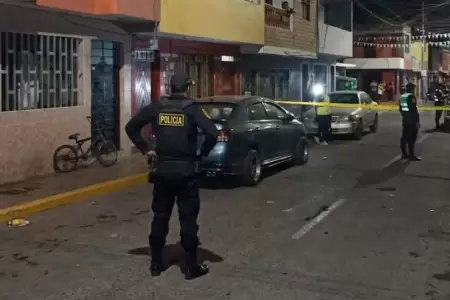 La vivienda atacada en la asociaci�n Se�or de los Milagros qued� con varios impa