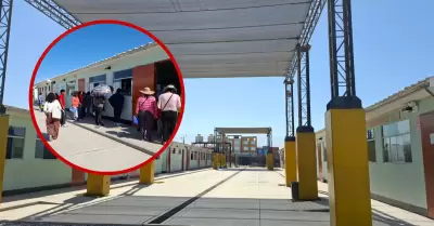 Colegio en contingencia por retraso de obra