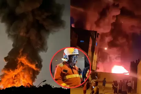 Bomberos logran controlar incendio en Comas