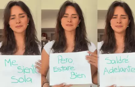 Maricielo Effio comparte inesperado video y preocupa a seguidores