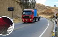 �Atenci�n! Polic�a de Carreteras dispone cierre total de la Carretera Central por derrumbe de rocas