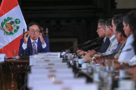 Presidente se reuni� con representantes de peque�a miner�a
